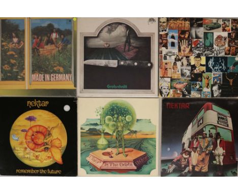KRAUTROCK - LPs. Forward thinking selection of 6 x original title LPs. Titles are Made In Germany - S/T (1971 original German