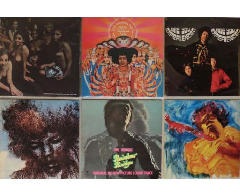 JIMI HENDRIX - LP COLLECTION. Superb offering of 9 x LPs with original UK pressings galore! Titles are Electric Ladyland (ori