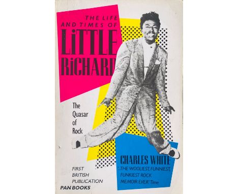 LITTLE RICHARD SIGNED BOOK. A copy of The Life and Times of Little Richard (Pan Books, 1985) signed to first page in black in