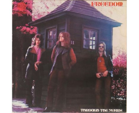 FREEDOM - THROUGH THE YEARS LP (UK VERTIGO SWIRL - 6360 049). The always hard to find forward-thinking 1971 LP from Freedom, 