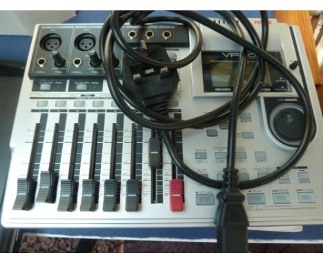 Fostex VF80ex 8-track digital multitracker/recorder with CD burner and owners manual