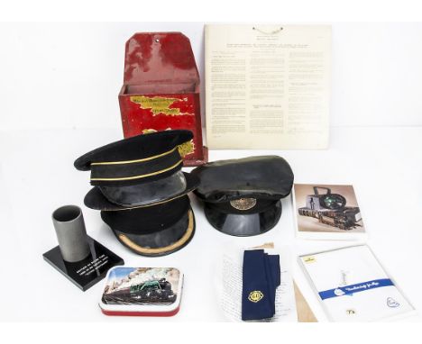 BR Notice Peaked Caps and other Collectibles, a BR notice on card Instructions Respecting The Cleaning, Trimming and Lighting