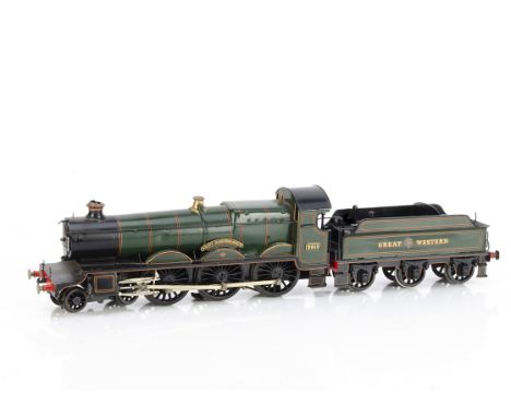 A 'Bassett-Lowke Railways' 0 Gauge 3-rail electric GWR 'Saint Bartholomew' 4-6-0 Locomotive and Tender, apparently built by V