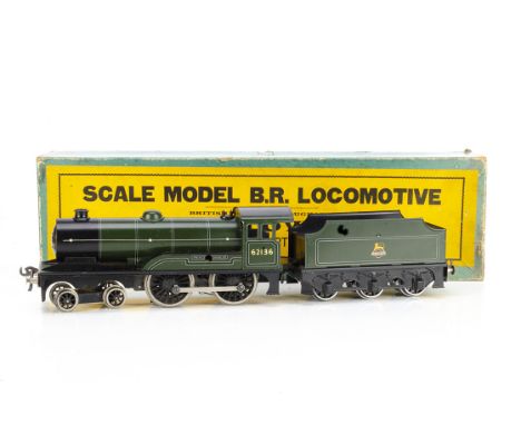 A Boxed Bassett-Lowke 0 Gauge electric 4311/0 'Prince Charles' 4-4-0 Locomotive and Tender, in lithographed black/grey-lined 