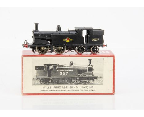 Wills Finecast 00 Gauge kitbuilt Class M7 4-4-0 Tank Engine, finished in BR black No 30277, built and finished to an excellen