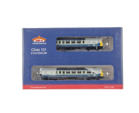 Bachmann 00 Gauge 32-287 Class 101 2-Car DMU, in BR blue/grey, in original window box, E, box VG