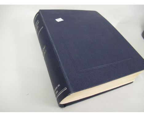 Large blue Scott International stamp album, containing a quantity of British Commonwealth, modern mint and used stamps 