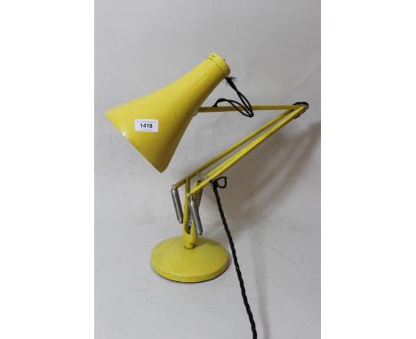 Herbert Terry of Redditch, white Anglepoise lamp 