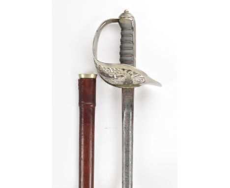 A George V 1897 pattern Army officer's Royal Military College Anson Memorial Sword for Highest Aggregate, December 1935 by Wi