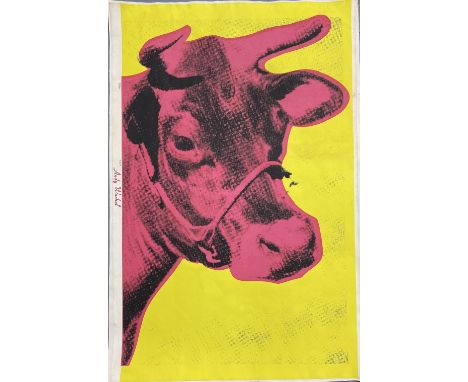 ANDY WARHOLCow, 1971Poster, Backed to Linen45 1/2" x 30 1/2"