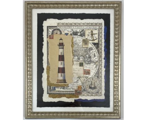 European Print of World Map22" x 18"