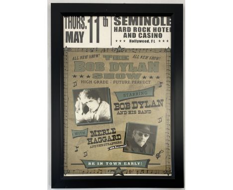 Seminole Hard Rock Hotel &amp; CasinoBob DylanPoster21" x 15"