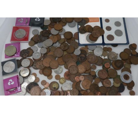 A quantity of UK post-1947 coins. UK P&amp;P Group 1 (£16+VAT for the first lot and £2+VAT for subsequent lots) 