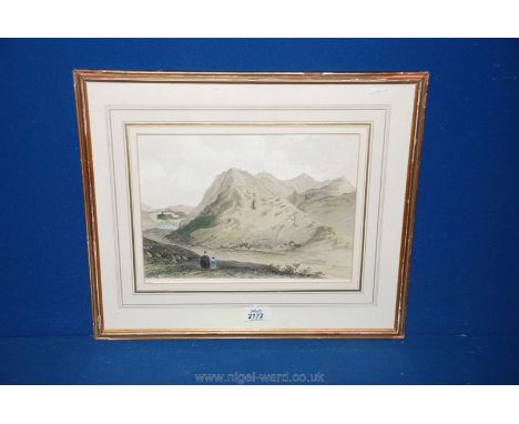 A Snowdon Horseshoe lithograph.