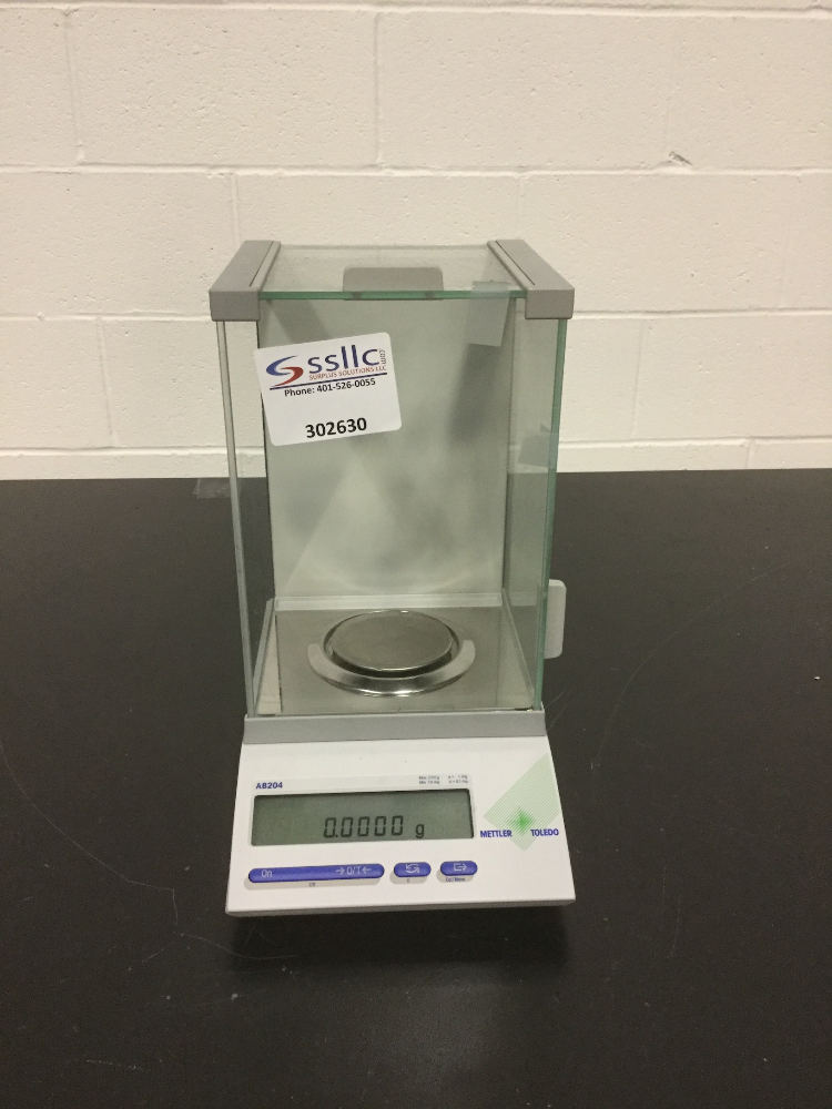 Mettler Toledo Ab204 Analytical Balance,, Sn: P10094,electrical: 120v 