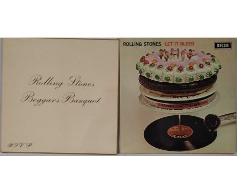 THE ROLLING STONES - UK MONO LP ORIGINALS. A fantastic pack of 2 original UK mono LPs by The Rolling Stones. Titles include B