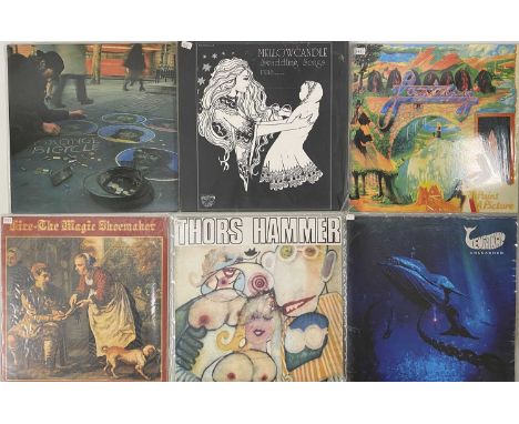 FOLK / PROG / FOLK / UNDERGROUND - RARITIES REISSUED - LP PACK. A pack of 9 x LPs. Artists/ Titles are Mellow Candle - Swaddl