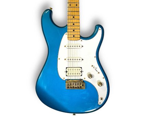 An Ibanez Blazer Series Custom Made electric guitar - March 1995 - Model BL500 LB. Serial F 507991 - Japan - HSS pickups. Ash
