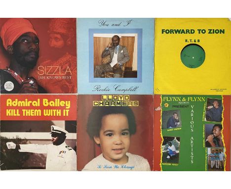 REGGAE LPS AND 12" COLLECTION - 23 Reggae records, mostly LPs with some 12" singles, mostly VG to Ex condition (some a bit be