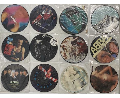 PICTURE / SHAPED / COLOUR DISCS - 12" / 7" COLLECTION. A collection of over 100 x discs. Artists include The Stranglers, The 