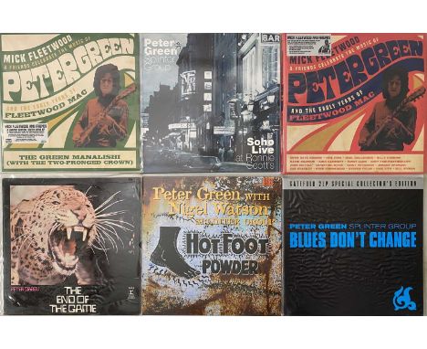 PETER GREEN AND RELATED - LP COLLECTION. A smashing collection of 20 LPs by British blues guitarist Peter Green. Titles inclu