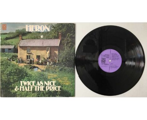 HERON - TWICE AS NICE &amp; HALF THE PRICE LP (UK STEREO ORIGINAL - DNLS.3025). An original UK pressing of Heron - Twice As N