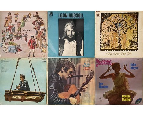 FOLK/ JAZZ - LP COLLECTION. A smashing collection of 27 folk LPs with a smattering of jazz. Artists/ titles include Shirley C