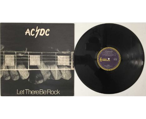 AC/DC - LET THERE BE ROCK LP (APLP-022, 1978 2nd PRESSING - NO KANGAROO). A lovely 2nd pressing of AC/DC - Let There Be Rock 