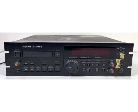 A Tascam DA-30 Mark II DAT recorder.