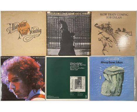 FOLK / FOLK ROCK - LP COLLECTION. A collection of approx 35 x LPs. Artists/ Titles include Neil Young inc Harvest, After The 