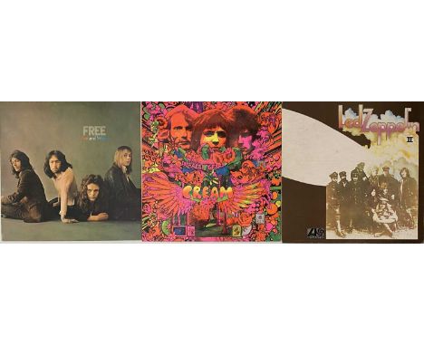 "LEGENDS OF ROCK" LP COLLECTION - 28 records of legendary rock bands and artists, mostly VG+ to Ex+ condition. Collection inc