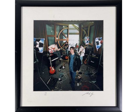 A limited edition photograph print with 'Supersonic' image by Michael Spencer Jones. Photograph measures approx 11x11" and is