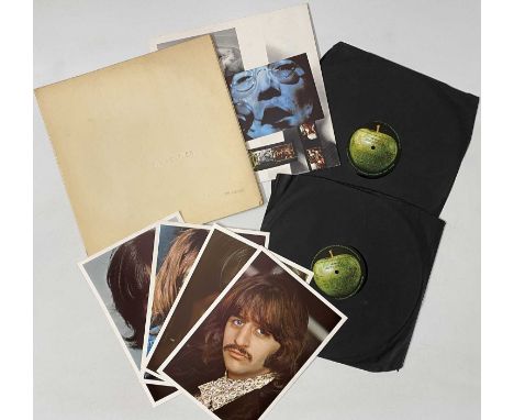 THE BEATLES - WHITE ALBUM LP (UK COMPLETE ORIGINAL - PMC 7067/ 68). A wonderful, original and complete UK copy of The Beatles