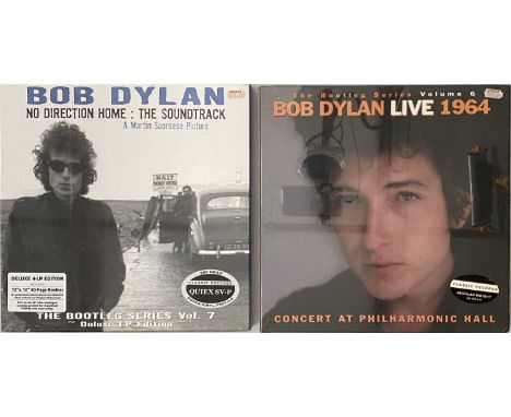 BOB DYLAN - CLASSIC RECORD SETS - BOX SETS. A collection of 2 x box sets. Titles are Bob Dylan Live 1964 (C2K 86883, sealed -