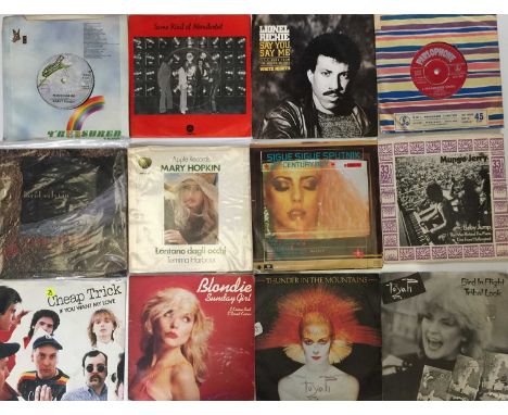 CLASSIC ROCK AND POP - 7" COLLECTION (OVERSEAS PRESSINGS). Another extensive collection of around 200 rock &amp; pop 7" singl