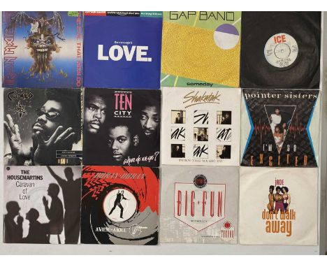 ACROSS THE DECADES! - 7" COLLECTION. A collection of approx 800 x 7" including some records without sleeves. Artists include 