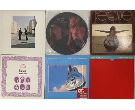 CLASSIC ROCK/ PROG - LP COLLECTION. A collection of around 60 rock LPs, including some reissue pressings. Artists/ titles inc