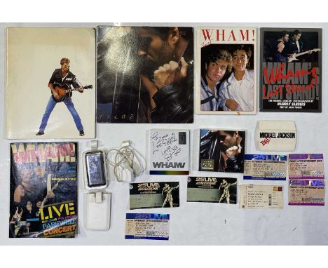 Wham! and George Michael ephemera to inc: promotional only Faith etched iPod, sealed promo only Faith CD (88697753202), Wham!