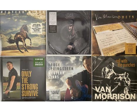 LEGENDS OF ROCK - LP COLLECTION. A collection of approx 30 x (largely) LPs, mostly new/sealed. Artists/ Titles include Van Mo
