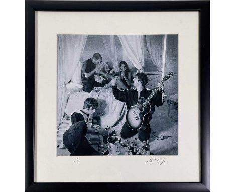 A limited edition photograph print with 'Cigarettes and Alcohol' image by Michael Spencer Jones. Photograph measures approx 1