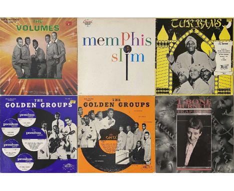 BLUES / R&amp;B - LPs. A selection of 24 x LPs. Artists/ Titles include The Turbans - Greatest Hits (5009), T-Bone Burnett - 