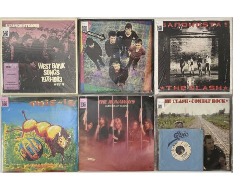 CLASSIC PUNK &amp; WAVE LP COLLECTION (INC REISSUES). A super selection of 23 classic punk &amp; wave LPs, includes many reis