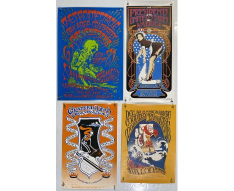 Four posters to inc: Bob Masse signed limited edition print (13x26"), second print of FD41 (approx 14x21"), limited edition r
