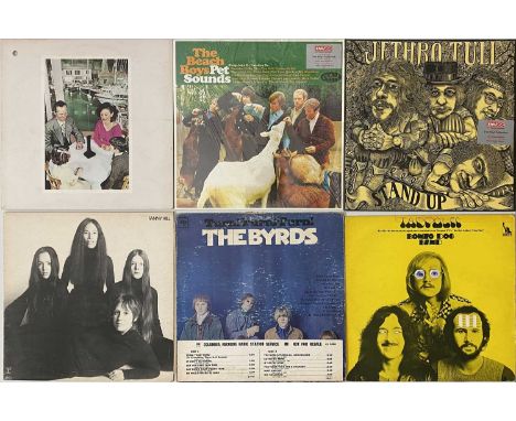 ROCK &amp; POP - LP COLLECTION. A timeless selection of around 58 rock &amp; pop LPs. Artists/ titles include Jethro Tull - S