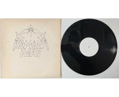 DIAMOND HEAD - THE WHITE ALBUM LP (ORIGINAL UK WHITE LABEL COPY - MMDHLP 15). Brilliant debut LP from NWOBHM pioneers Diamond