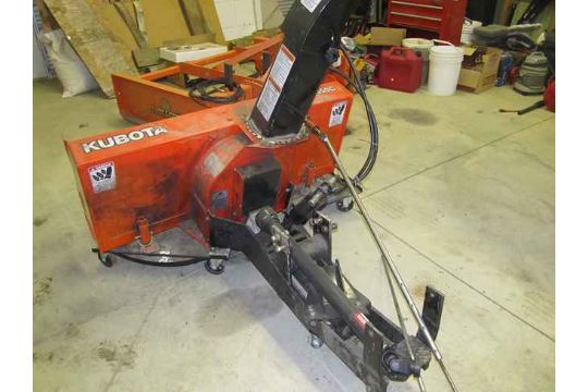 KUBOTA B-2550C FRONT MOUNT SNOW BLOWER C-1