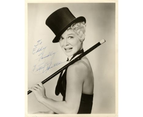 ACTRESSES: Selection of vintage signed 8 x 10 photographs by various film actresses, many of them associated with musicals, i