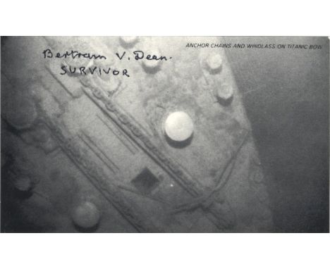 TITANIC: Small selection of signed postcards (3) and First Day Covers (2) by various survivors of, or other individuals relat