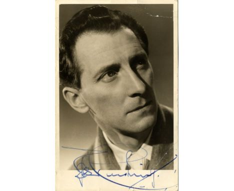 AUTOGRAPH ALBUM: An autograph album containing 15 signatures by various actors, actresses, entertainers etc., including Peter