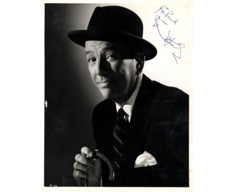 COWARD NOEL: (1899-1973) English Actor & Playwright, Academy Award winner. A good vintage signed and inscribed 8 x 10 photogr